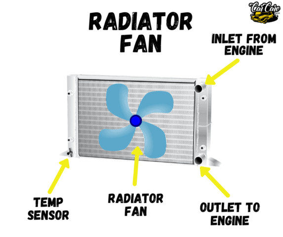 Parts Of Cars, Their Location and Function - Radiator Fan