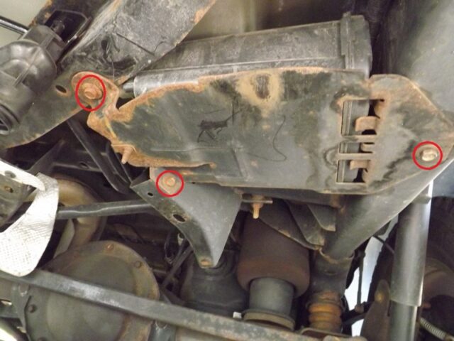 EVAP charcoal canister replaced