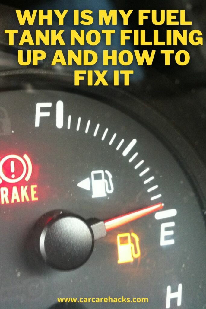 Why Is My Fuel Tank Not Filling Up and How To Fix It