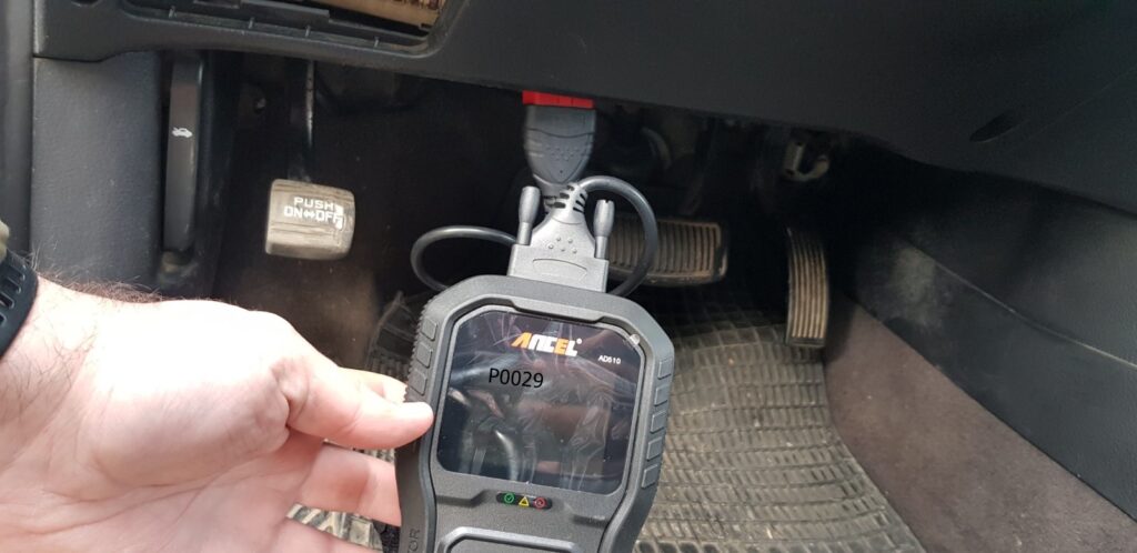 P0029 OBD-II Trouble Code Exhaust Valve Control Solenoid Circuit RangePerformance (Bank 2)