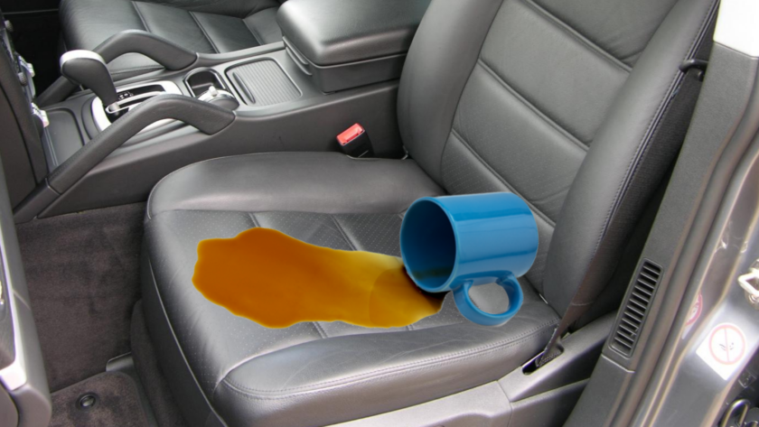 How Do You Clean Spilled Perforated Leather Seats