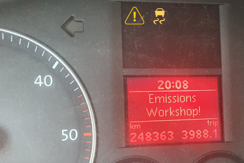 What Does a Triangle With An Exclamation Mark Mean On a Car