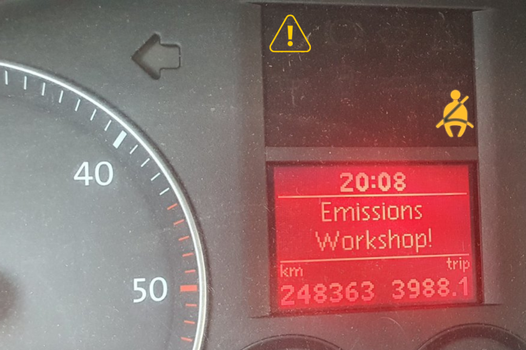 What Does a Triangle With An Exclamation Mark Mean On a Car