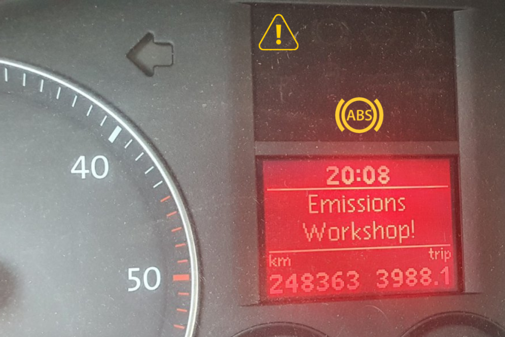 What Does a Triangle With An Exclamation Mark Mean On a Car
