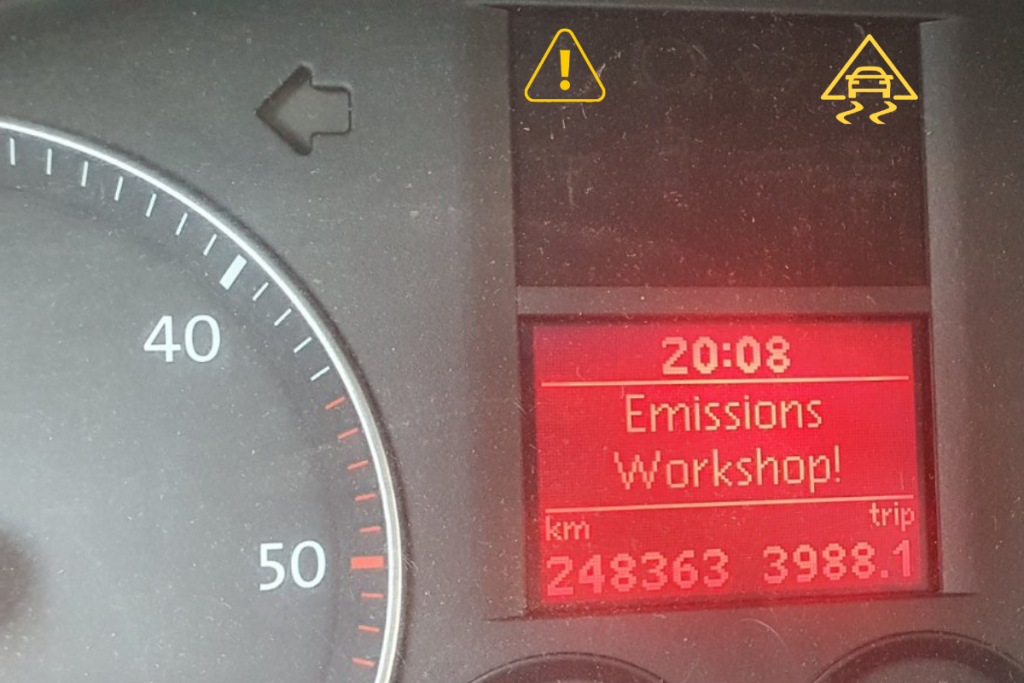 What Does a Triangle With An Exclamation Mark Mean On a Car