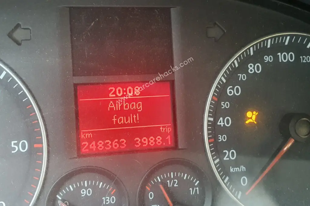 6 Reasons Why Your Airbag Warning Light Is On